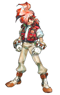 No, he's not from Lufia...